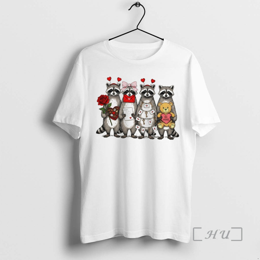 Officials Raccoon Funny Coquette Love Valentines Day