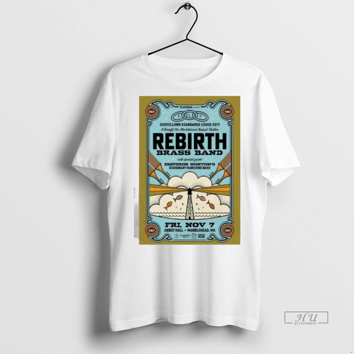 Officials Rebirth Brass Band Abbot Hall In Marblehead Ma Nov 7 2025 Premium