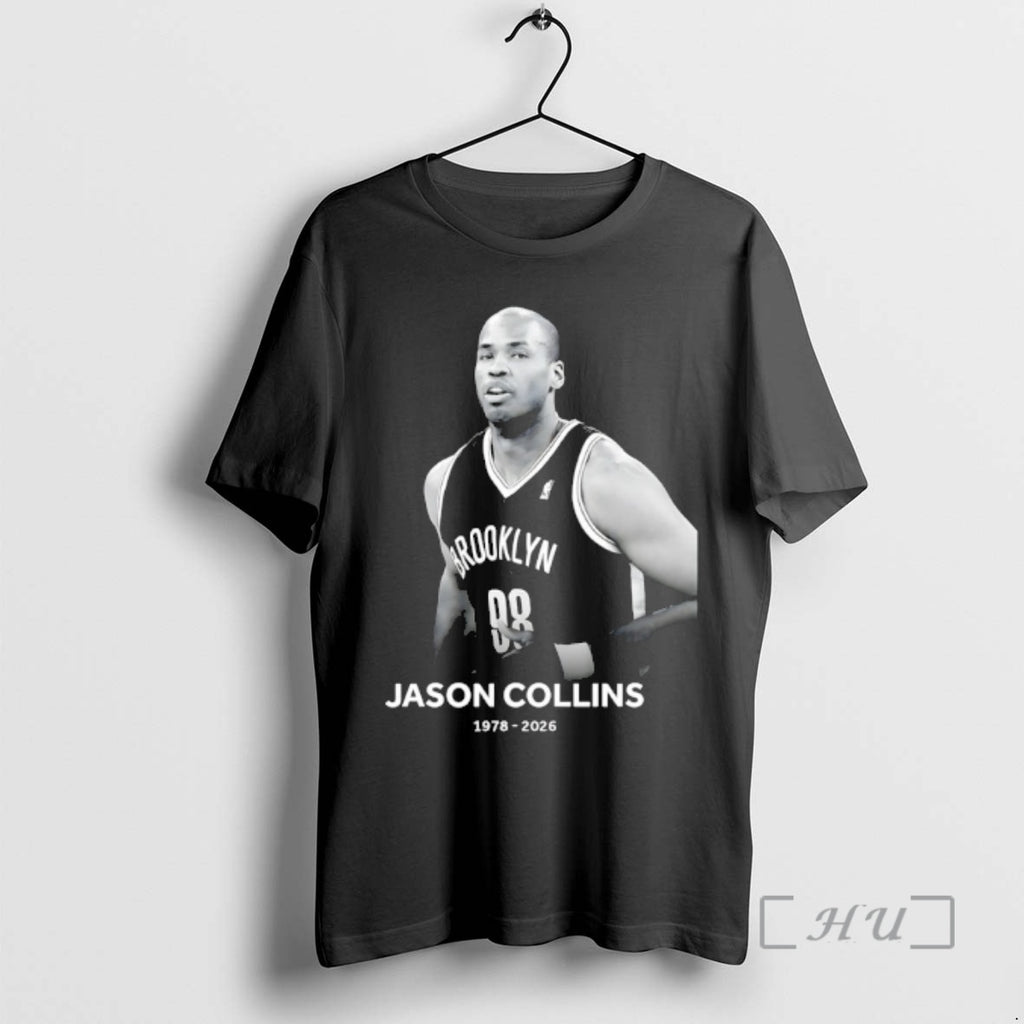 Officials Rest In Peace Jason Collins First Openly Gay Nba 1978 2026 Premium T Shirts