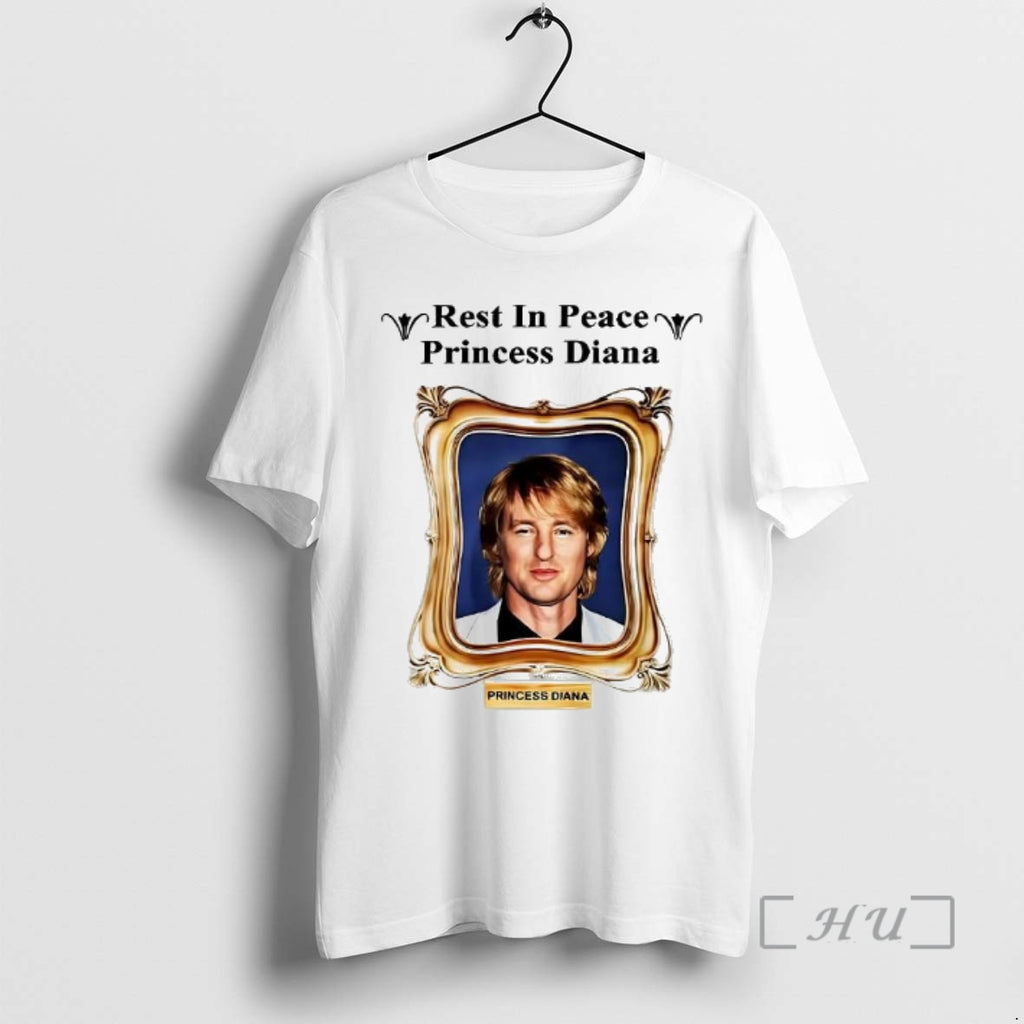 Officials Rest In Peace Princess Diana Owen Wilson Portrait Woman