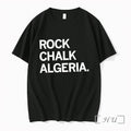 Officials Rock Chalk Algeria Kansas Jayhawks Ncaa Basketball Fan Sports Team Slogan Premium T Shirts