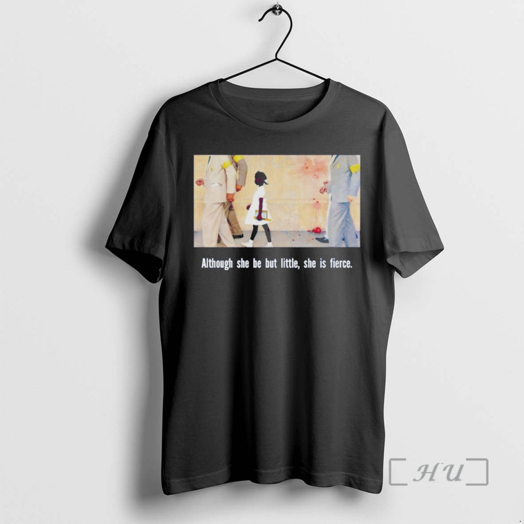 Officials Ruby Bridges Black History Month Although She Be But Little She Is Fierce Premium