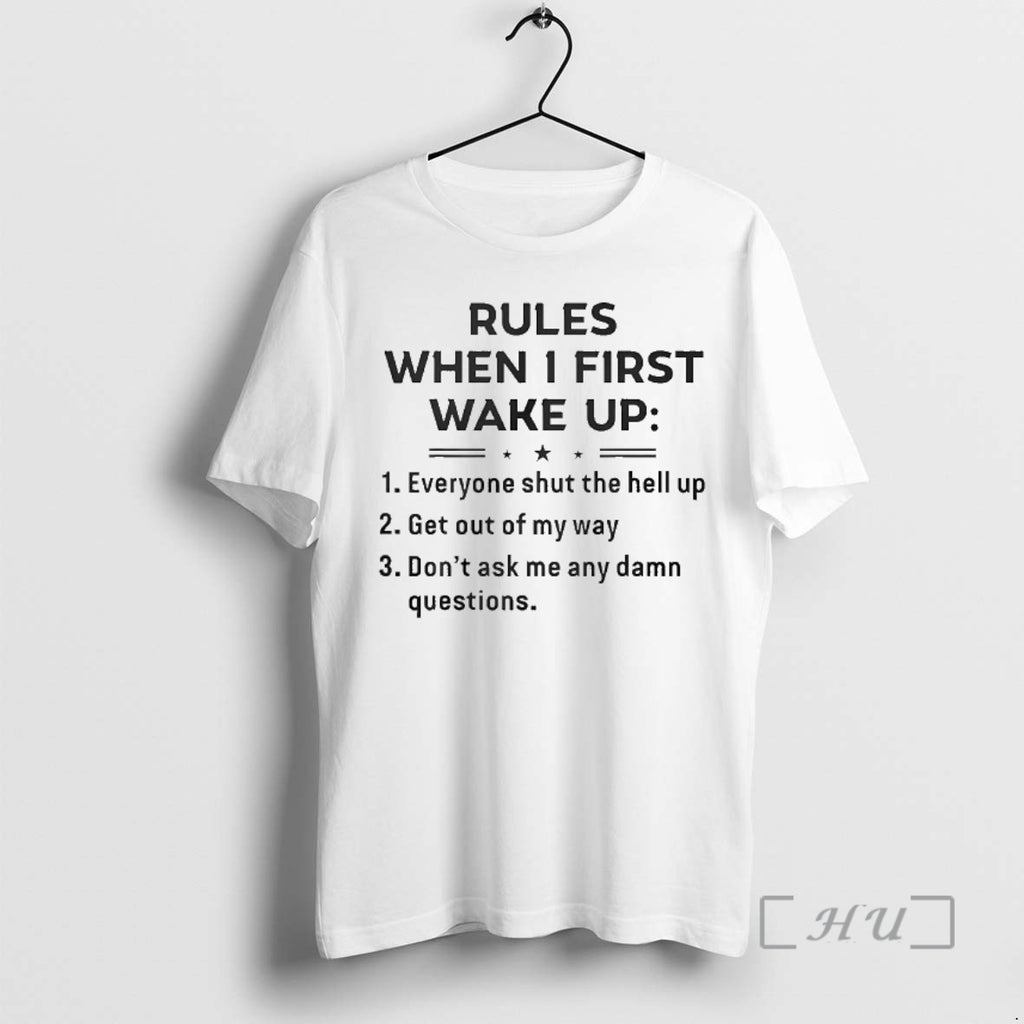 Officials Rules When I First Wake Up