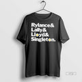 Officials Rylance Lally Lloyd And Singleton Premium Tee Shirt Sweater