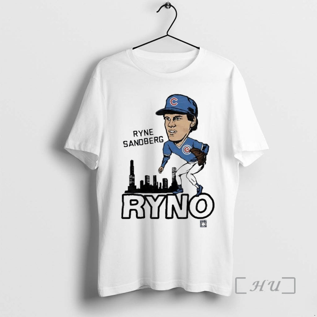Officials Ryne Sandberg Ryno Chicago Cubs Superstar Caricature