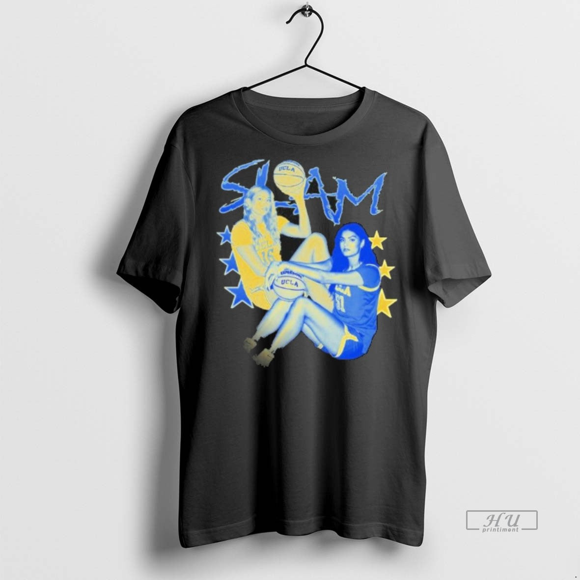 Officials Slam Ucla Sienna And Lauren Betts Premium Tee Shirt Sweater