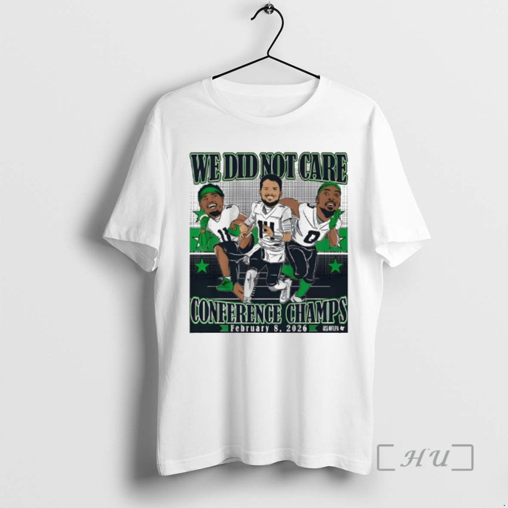 Officials Sam Darnold Jaxon Smith Njigba And Demarcus Lawrence Conference Champions Caricatures Premium T Shirts