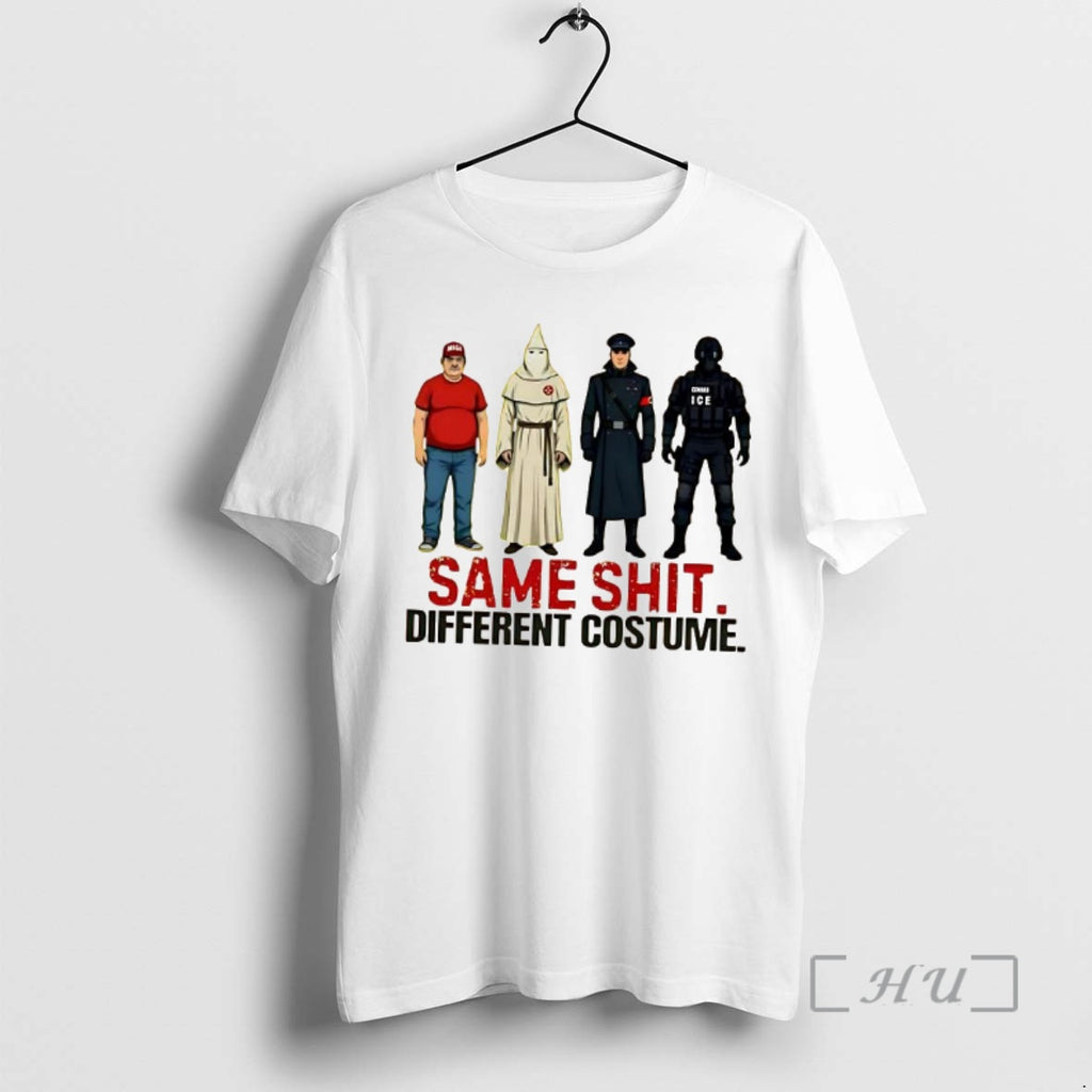 Officials Same Shit Different Costume Abolish Ice Caricature Woman