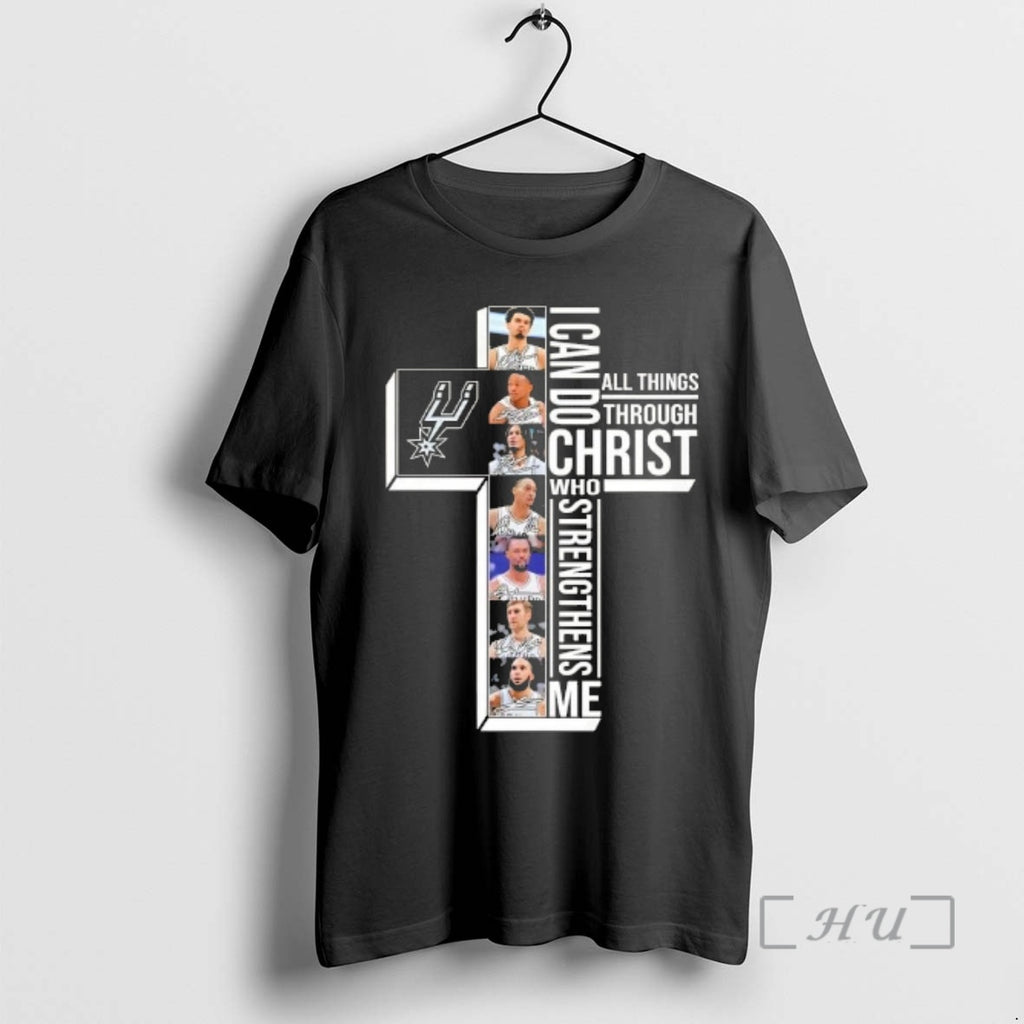 Officials San Antonio Spurs Players I Can Do All Things Through Christ Who Strengthen Me