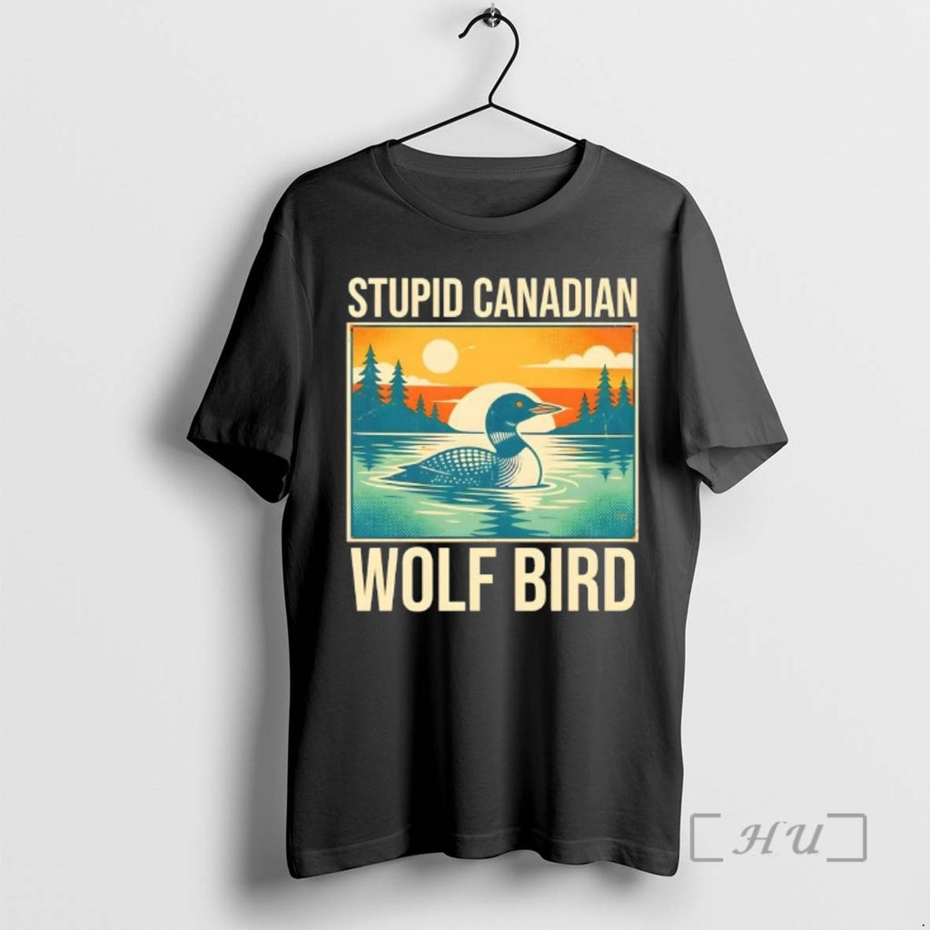 Officials Sarcastic Animal Stupid Canadian Wolf Bird