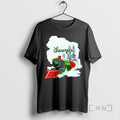 Officials Sawyer Watercolor Christmas Train Premium T Shirt Sweater