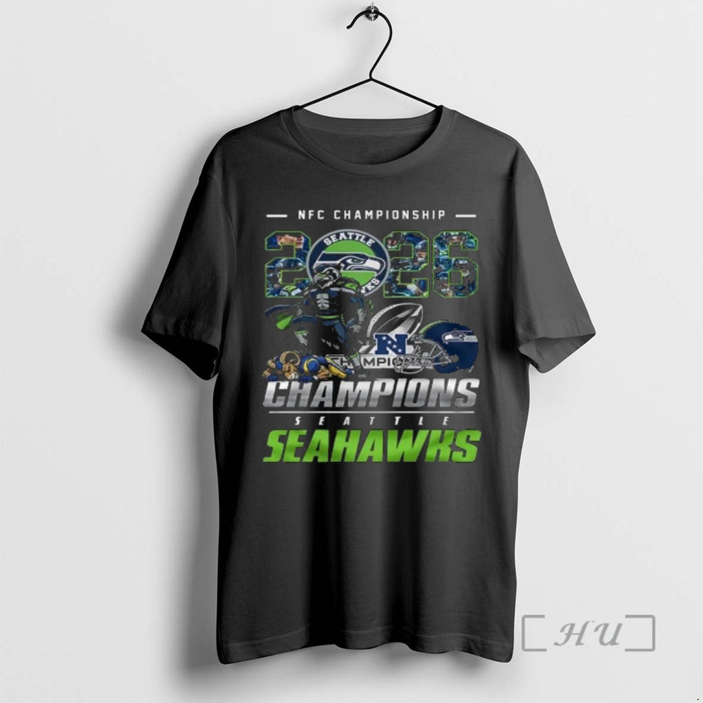 Officials Seahawks 2026 Nfc Championship Champions Mascot