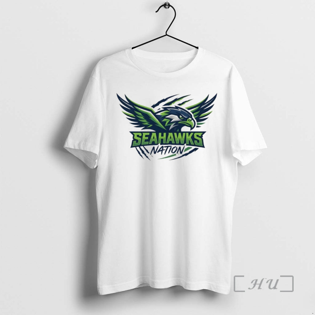 Officials Seahawks Nation Football Team Logo