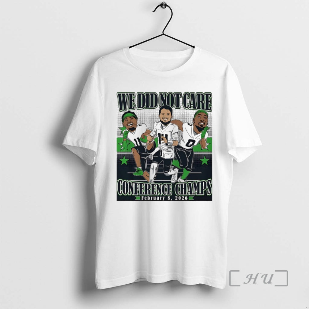 Officials Seahawks We Did Not Care Conference Champ 2026 Sam Darnold Jaxon Smith Njigba And