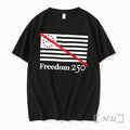Officials Sean Strickland No Freedom 250 Flag Unisex , , , Long Sleeve Tee