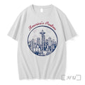 Officials Seattle Mariners Americas Pastime Space Needle Fireworks Mlb Baseball Fan Premium T Shirts Sweater