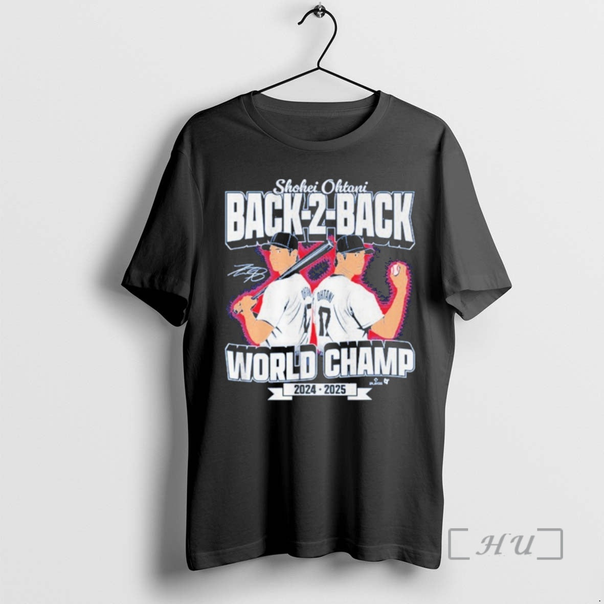 Officials Shohei Ohtani Back To Back World Champs Premium T Shirt Sweater