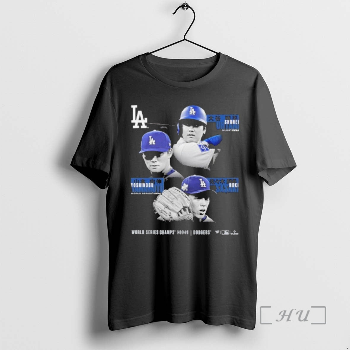 Officials Shohei Ohtani Yoshinobu Yamamoto Roki Sasaki 2025 World Series Champions Premium T Shirt Sweater