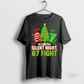Officials Silent Night 67 Fight Christmas Premium Tee Shirt Sweater