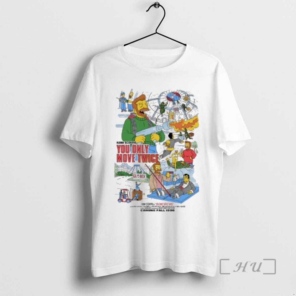 Officials Simpsons You Only Move Twice Graphic