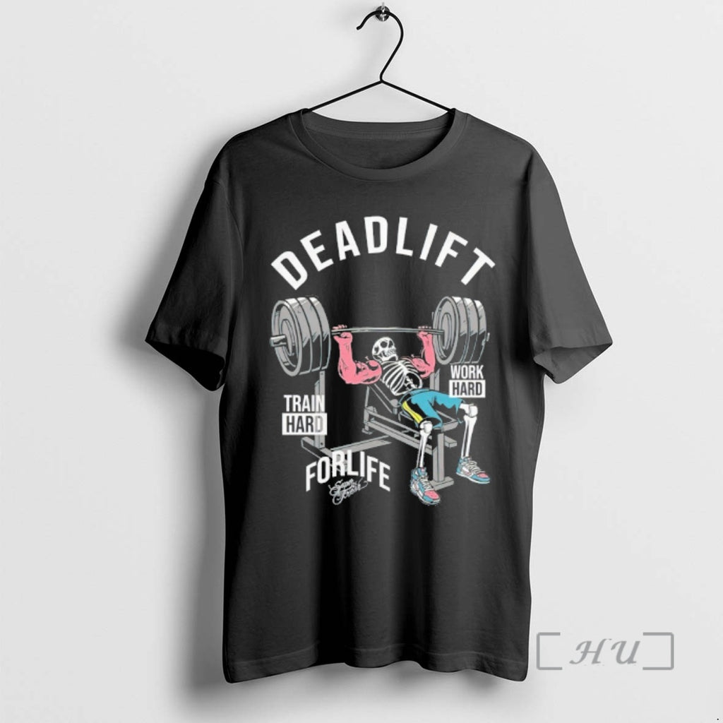 Officials Skeleton Deadlift Train Hard Work Hard