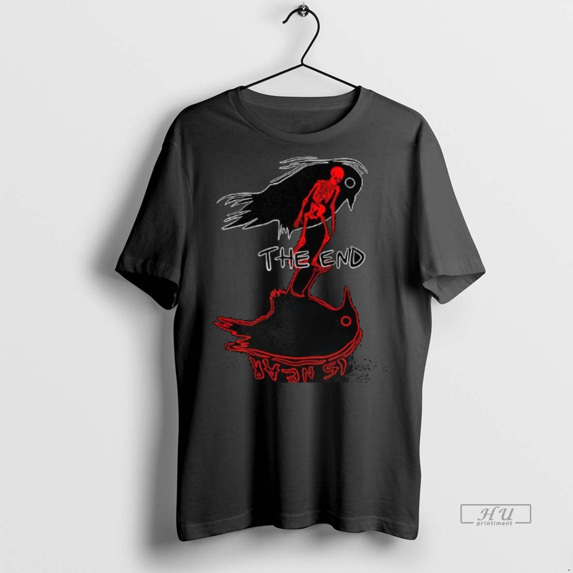 Officials Skeleton The End Is Near Premium Tee Shirt Sweater