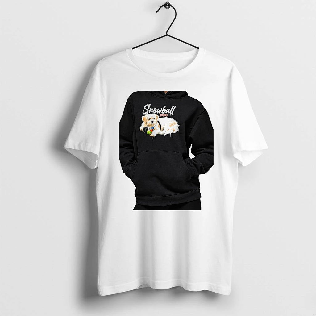 Officials Snowball Gordy Dog With Toy Portrait Premium T Shirt