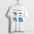 Officials Solve The Puzzle Whales A Whale Dolphins Unisex , , , Long Sleeve Tee