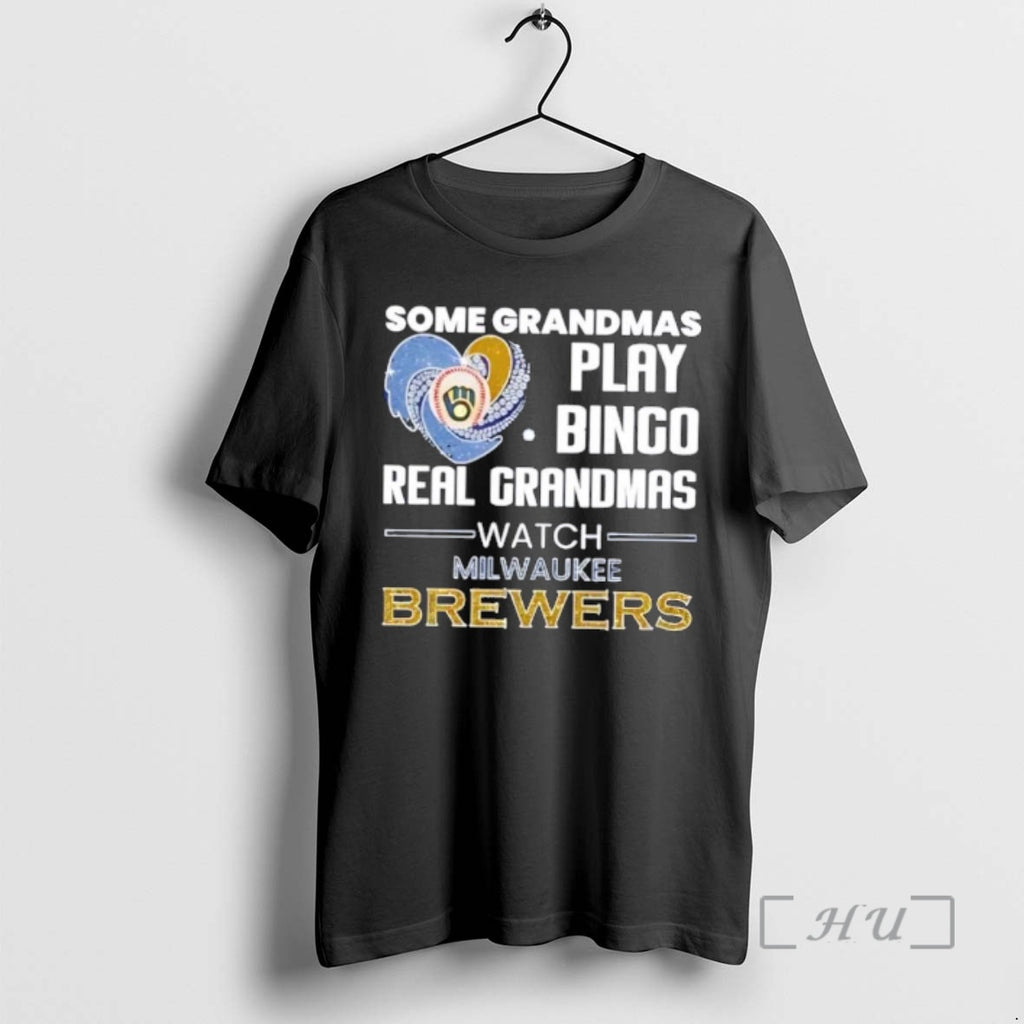 Officials Some Grandmas Play Bingo Real Grandmas Watch Milwaukee Brewers