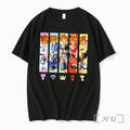 Officials Sora Kingdom Hearts Five Panels Character Evolution Icons And Keyblades Premium T Shirts Sweater