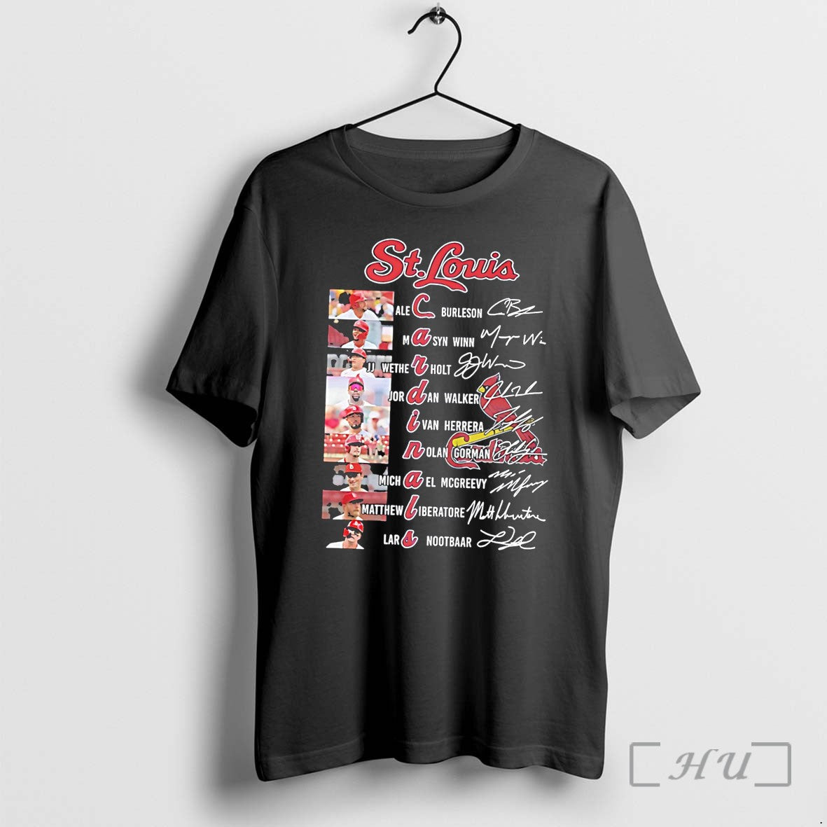 Officials St Louis Cardinals Players Name Signature Tee Unisex , , , Long Sleeve Tee