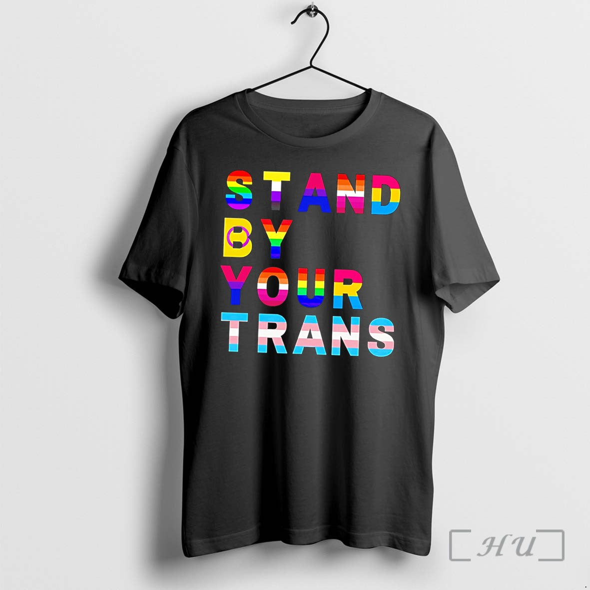 Officials Stand By Your Trans Lgbtq Rainbow Tee Unisex , , , Long Sleeve Tee