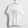 Officials Statue Of Liberty Patriotic Feminist Fireworks Fuck Trump 4th Of July Premium T Shirts