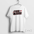 Officials Storm Surge Carolina Hurricanes Hockey Logo Vintage