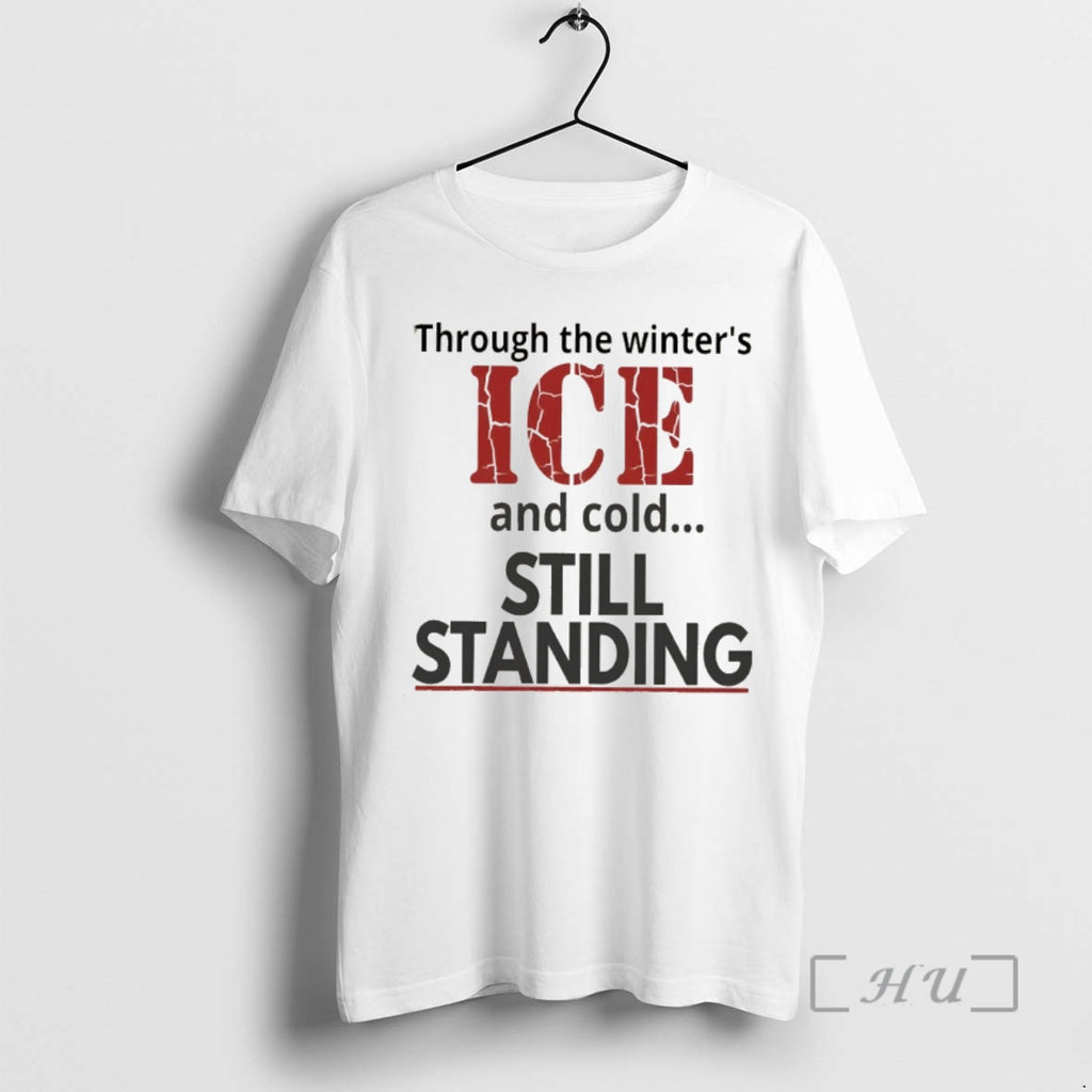 Officials Streets Of Minneapolis Protest Through The Winters Ice And Cold Still Standing Premium