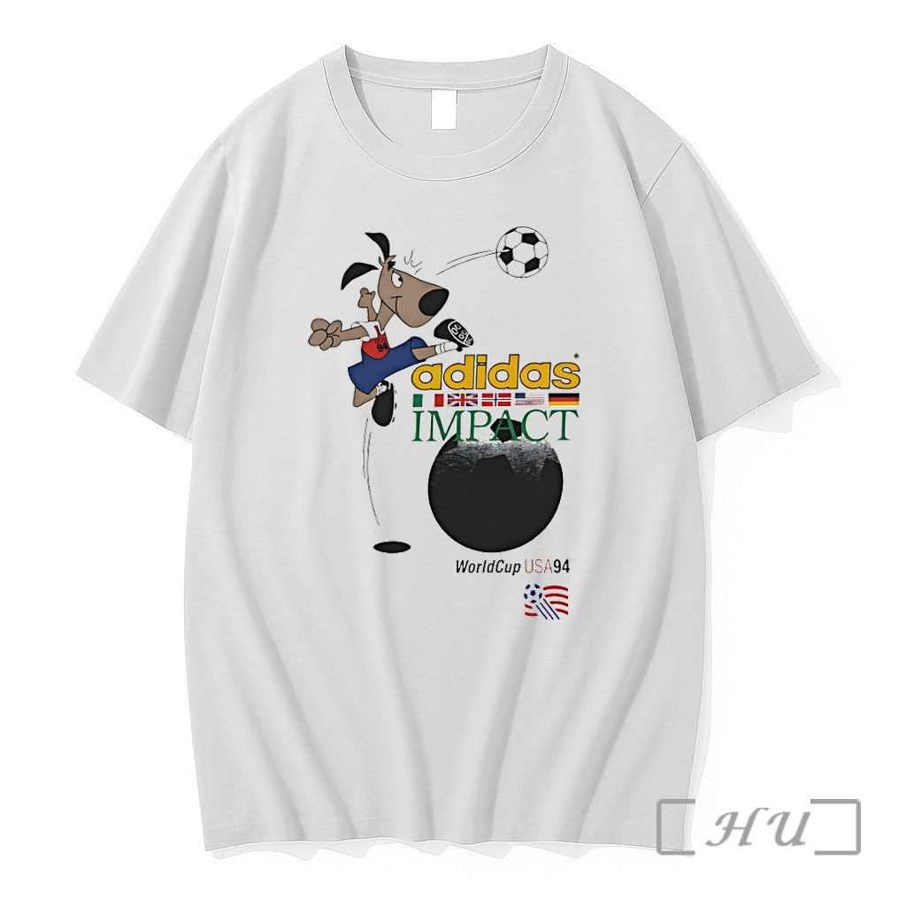 Officials Striker Dog World Cup Usa 94 Soccer Fifa Unisex , , , Long Sleeve Tee
