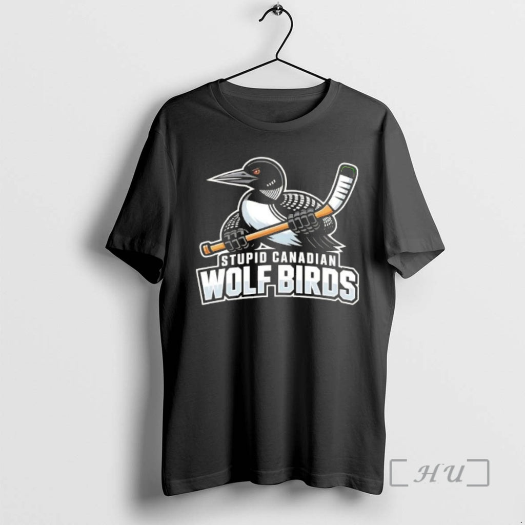 Officials Stupid Canadian Wolf Bird Hockey Duck