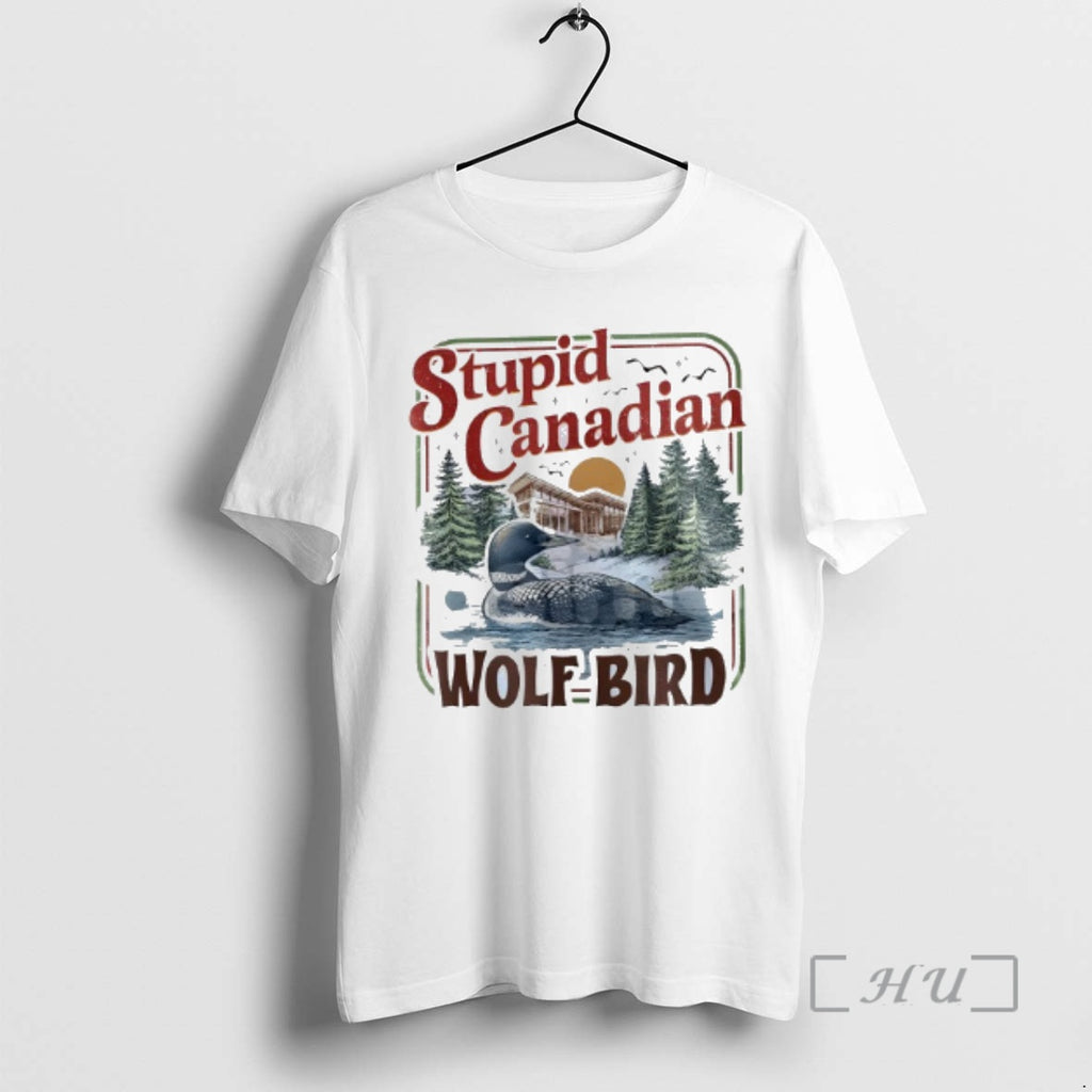 Officials Stupid Canadian Wolf Bird Vintage