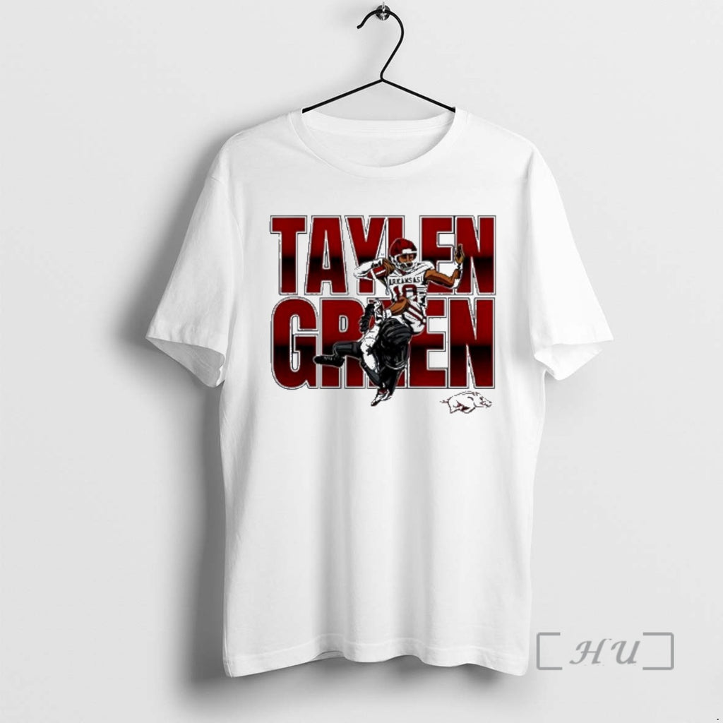 Officials Taylen Green Arkansas Football Ncaa Caricature