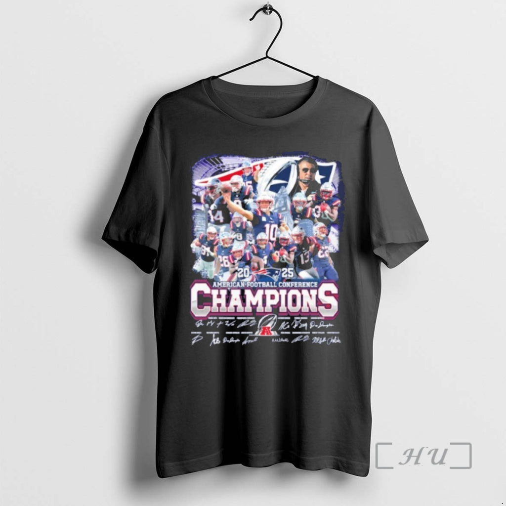 Officials Team Player American Football Conference Champions Signature