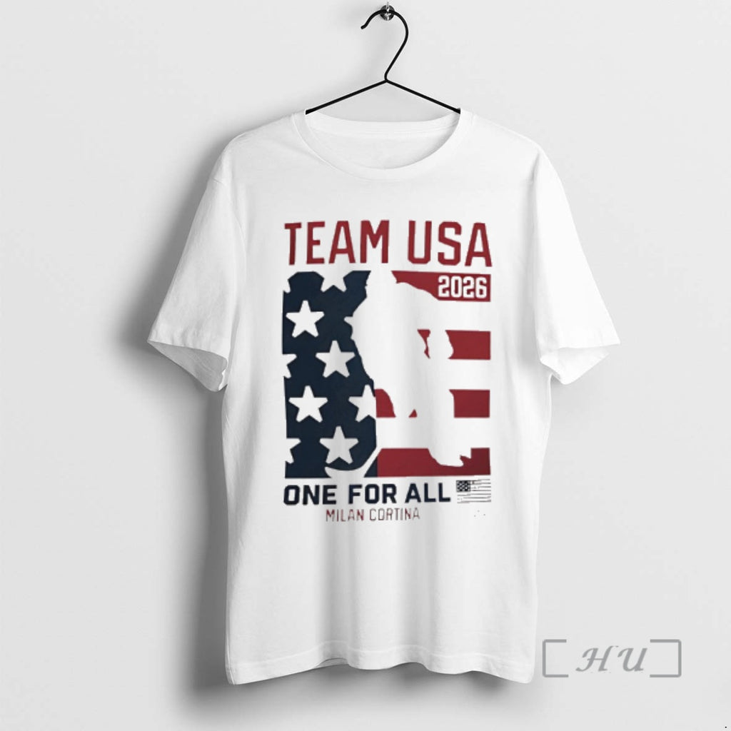 Officials Team Usa 2026 One For All Milano Cortina