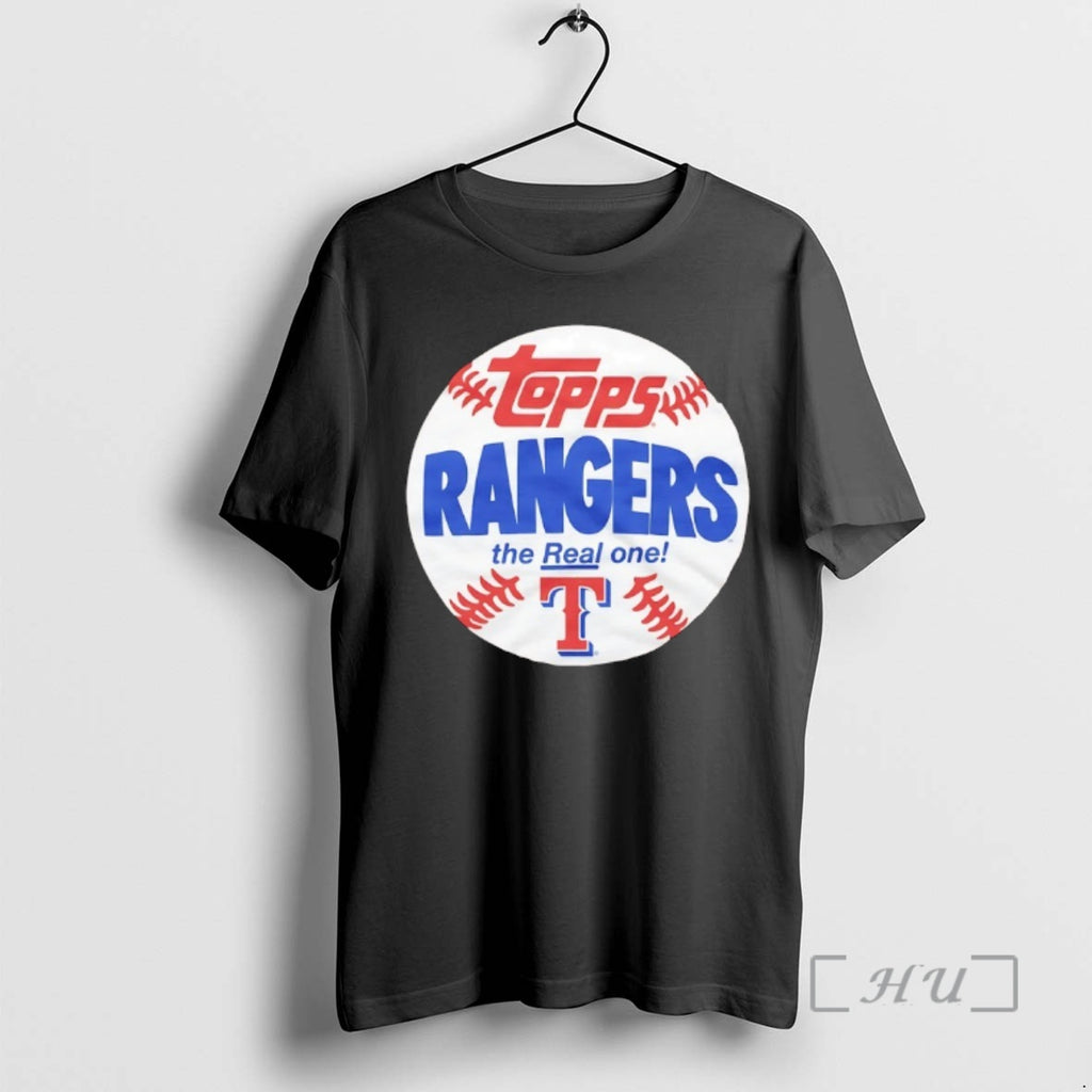Officials Texas Rangers Mlb X Topps The Real One