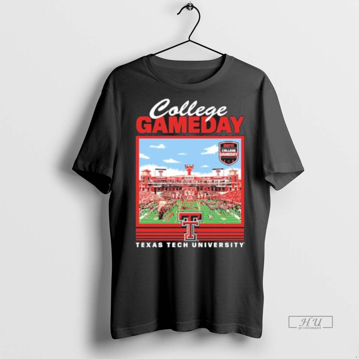 Officials Texas Tech Football 2025 College Gameday Stadium Premium Tee Shirt Sweater