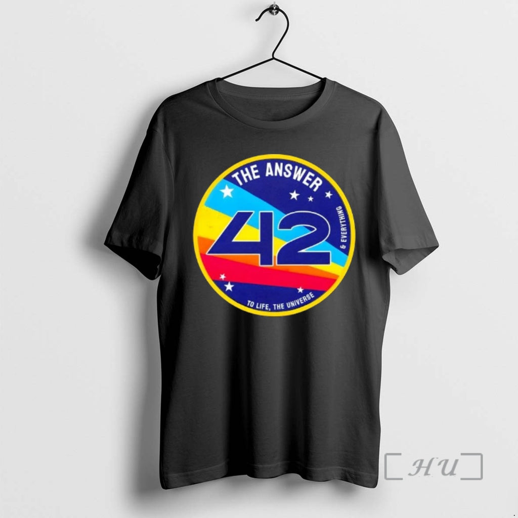 Officials The Answer Is 42 To Life The Universe And Everything Premium T Shirts Sweater