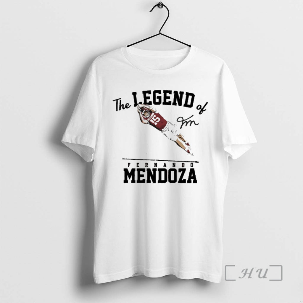 Officials The Legend Of Fernando Mendoza Player Indiana Football Signature