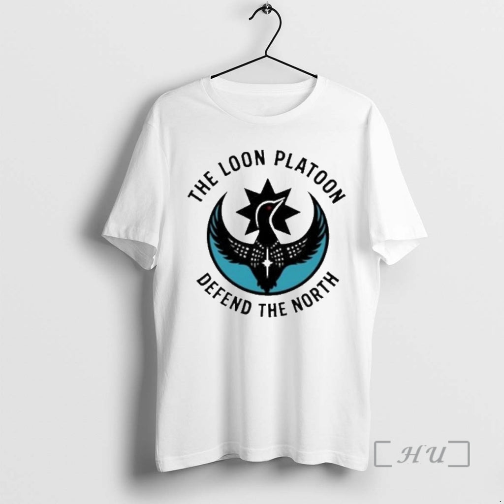Officials The Loon Platoon Defend The North Rebel Loon Platoon Minnesota Premium T Shirts Sweater