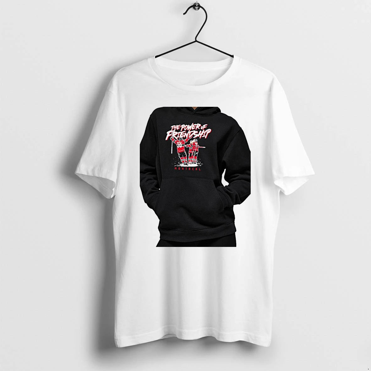 Officials The Power Of Friendship Hockey Players Slafkovsky 20 Montreal Premium T Shirt