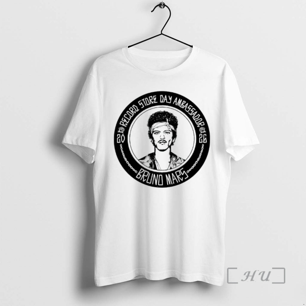 Officials The Record Store Day Ambassanor 2026 Bruno Mar Logo