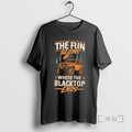 Officials The Fun Begins Where The Blacktop Ends Premium T Shirt Sweater