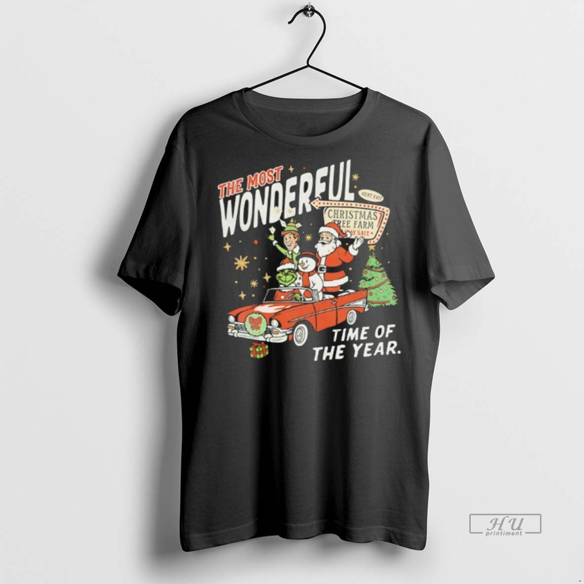Officials The Most Wonderful Time Of The Year Christmas Tree Farm Premium Tee Shirt Sweater